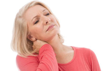 Woman with Arthrosis pain