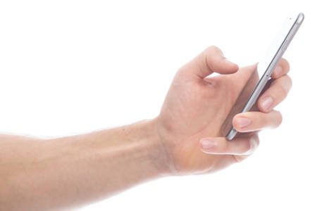 Man with SMS Thumb or RSI