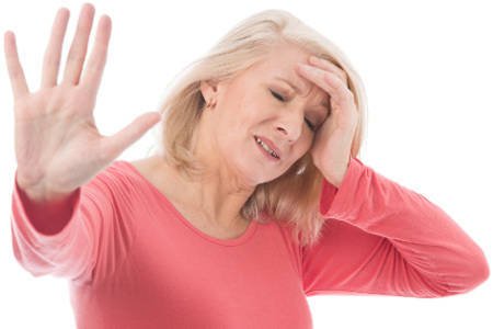 Woman with Trigeminal Neuralgia