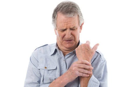 Man with Wrist Pain